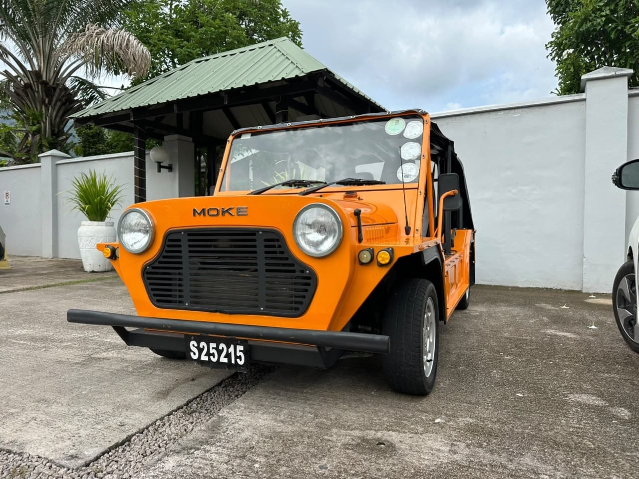 Nasz Mini Moke gotowy do drogi
