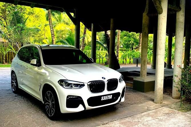 Auto klasy premium przy willi
